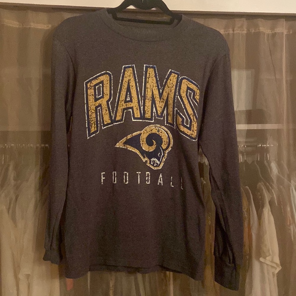 Rams long sleeve shirt- Gray